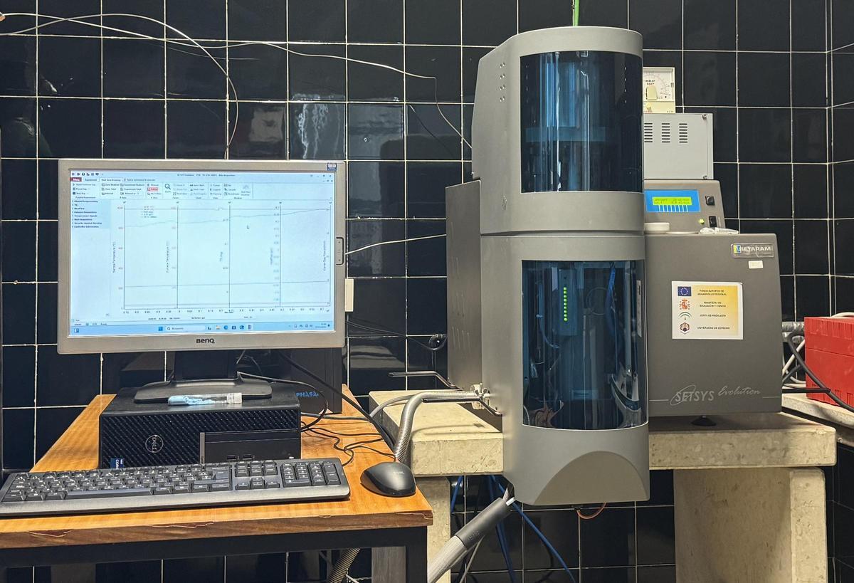 Uno de los equipos singulares con los que se trabaja