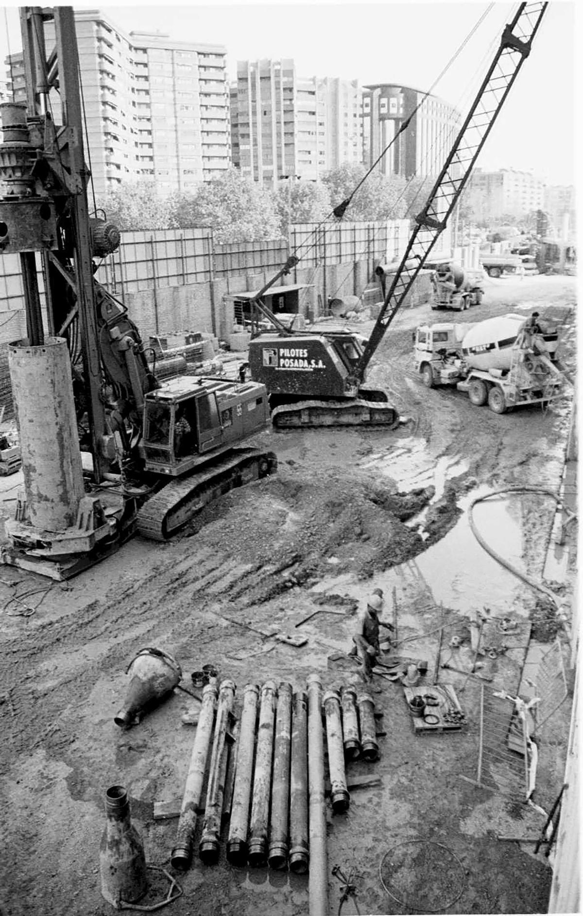 Mestalla en obras a lo largo de su historia Mestalla en obras a lo largo de su historia