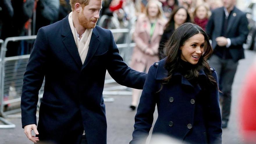 Primer acto oficial juntos del príncipe Enrique y Meghan Markle