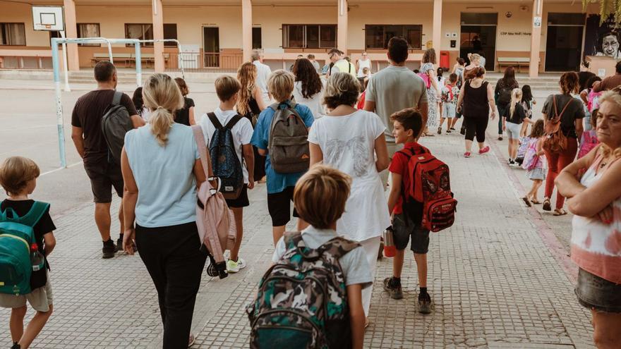 La escolarización arranca dos semanas más tarde de lo habitual