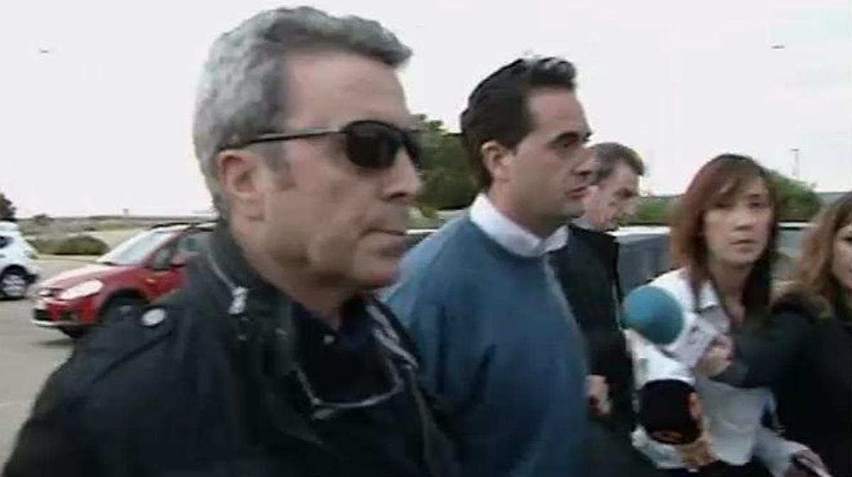 José Ortega Cano entrando a la cárcel de Zuera en Zaragoza