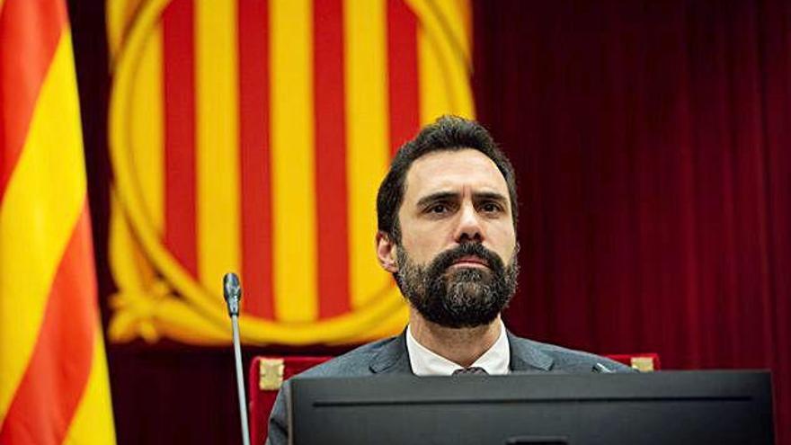 Roger Torrent, en una foto d&#039;arxiu al Parlament.