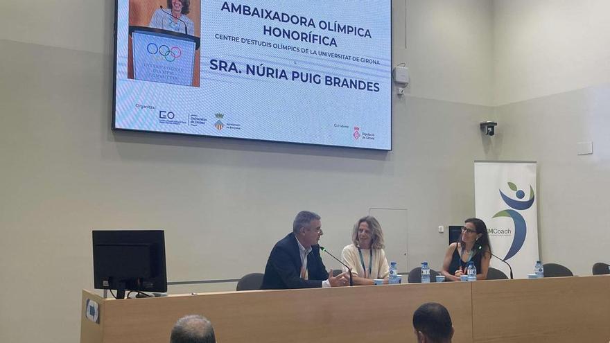 Núria Puig Brandes, ambaixadora olímpica honorífica de la Càtedra d'Esport
