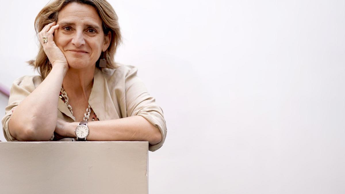 Teresa Ribera, el pasado 24 de mayo en la sede del PSOE.