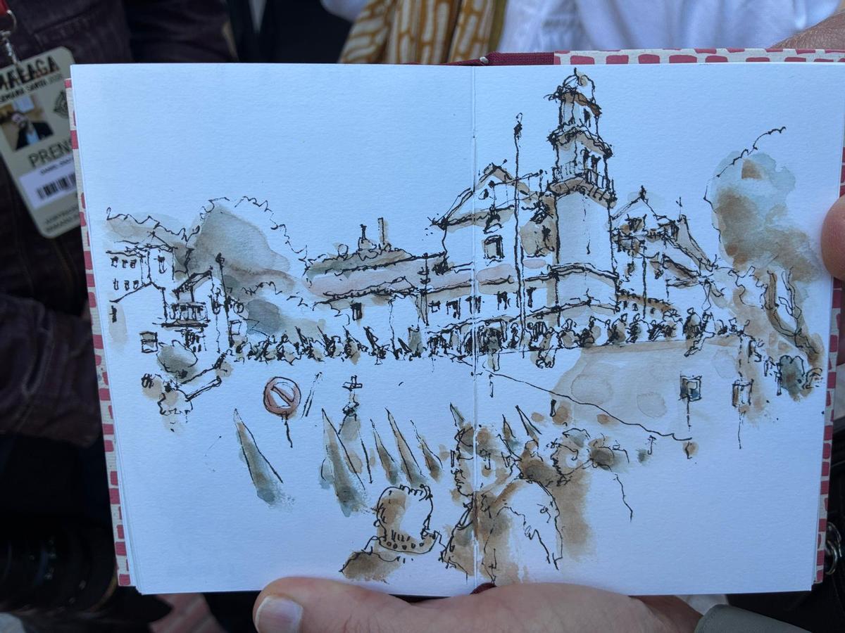 Sketcher cofrade de Adolfo Tovar del Amor