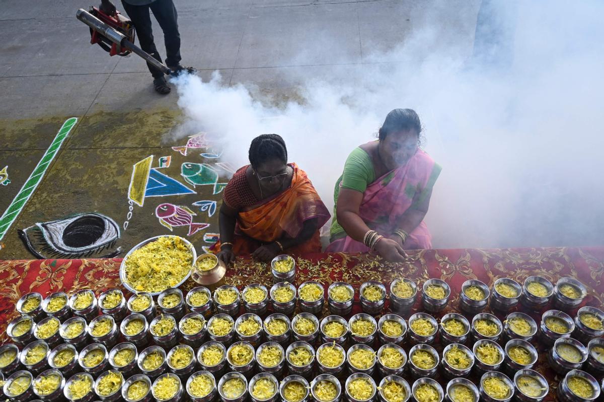 Plegarias en Chennai (Índia) en homenaje a las víctimas del tsunami del 2004 en el Índico