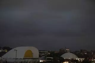 El eclipse de 2026 en el Niemeyer y en el faro de Avilés