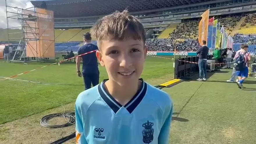 Dani Gordillo, el 'bomba' de la UD Las Palmas: "Quiero ser como Pedri y Recobita"