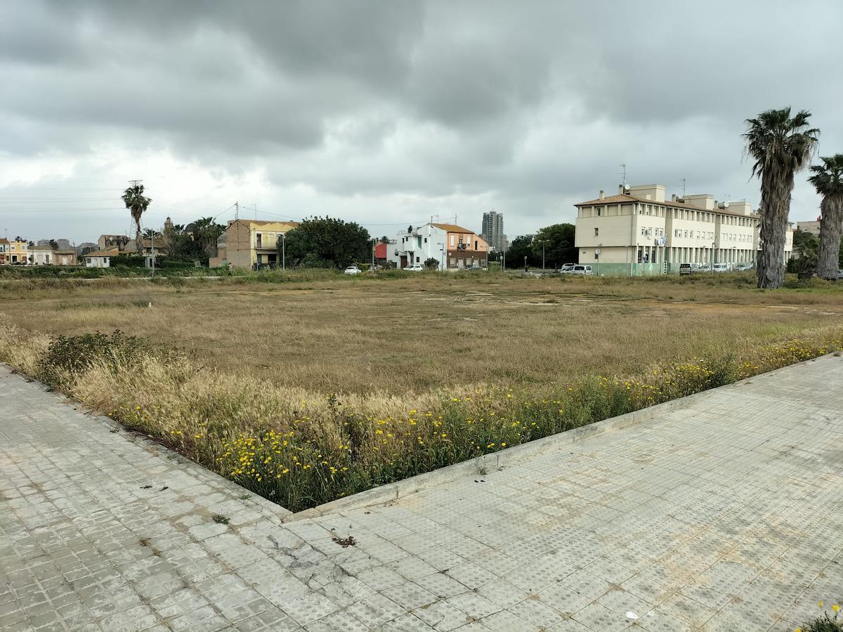 Imagen general de las parcelas donde se construirán las viviendas