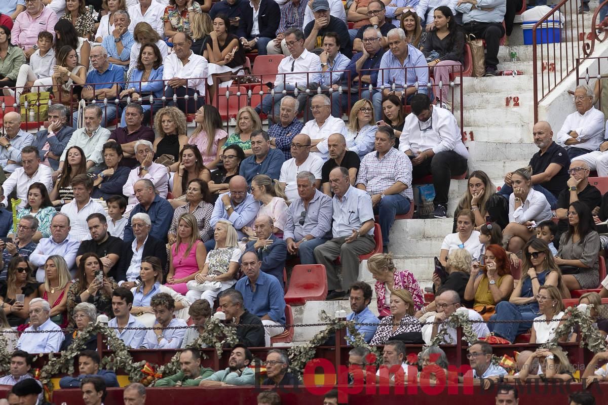 Cuarta corrida en la Feria Taurina de Murcia (Castella, Manzanares y Ureña)