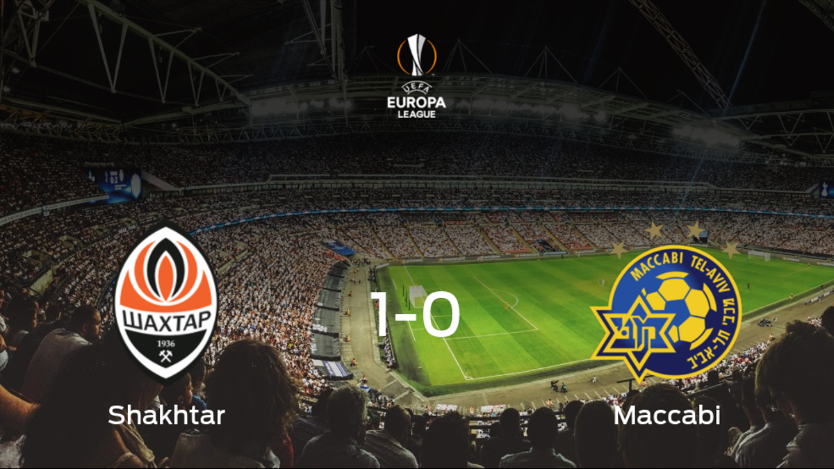 El Shakhtar Donetsk pasa a la siguiente fase de la Europa League tras ganar 1-0 al Maccabi Tel Aviv