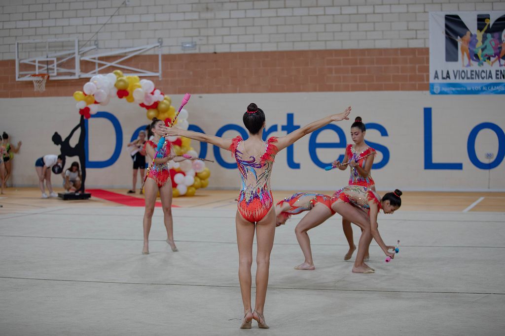 Campeonato regional de gimnasia rítmica en Los Alcázares