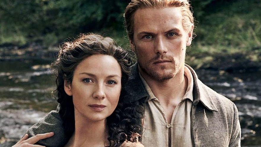 Els protagonistes d&#039;«Outlander».