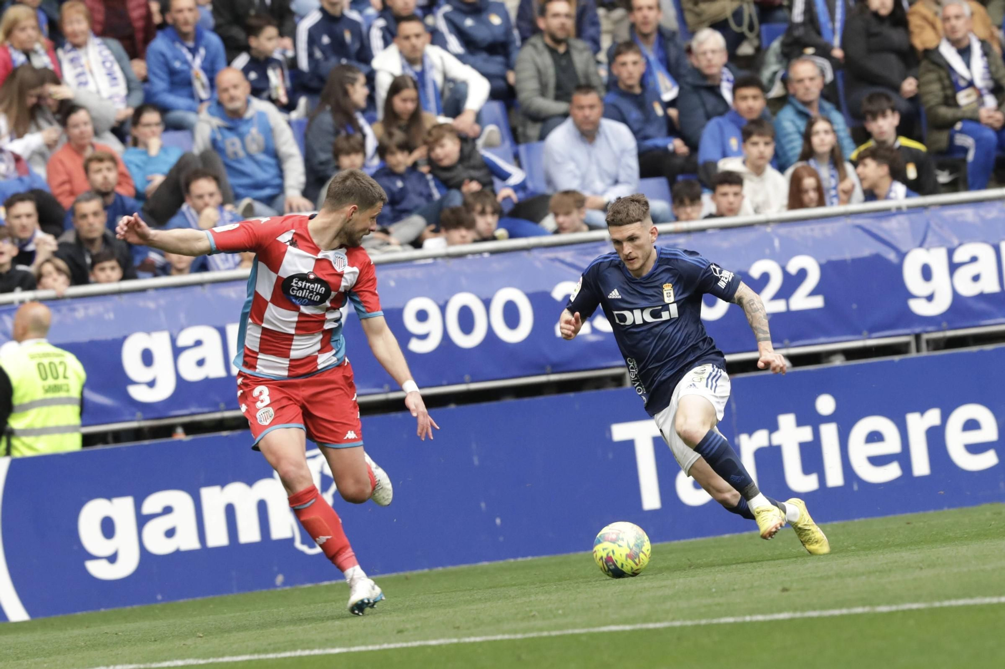 Así se vivió el encuentro entre el Real Oviedo y el Lugo