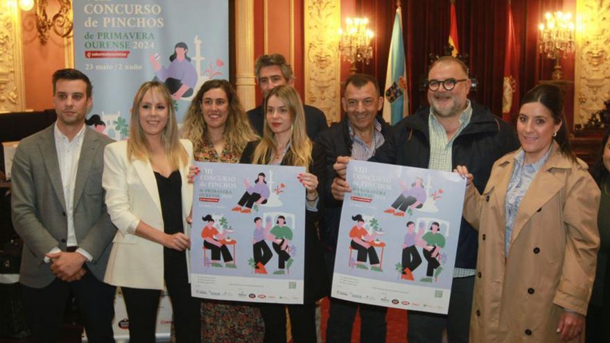 Más de 40 establecimientos participarán en el concurso de pinchos Sabores de Ourense