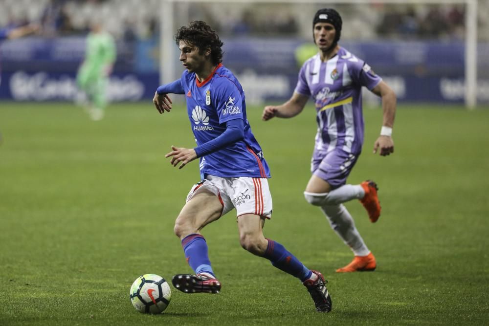 El partido entre el Real Oviedo y el Real Valladolid, en imágenes