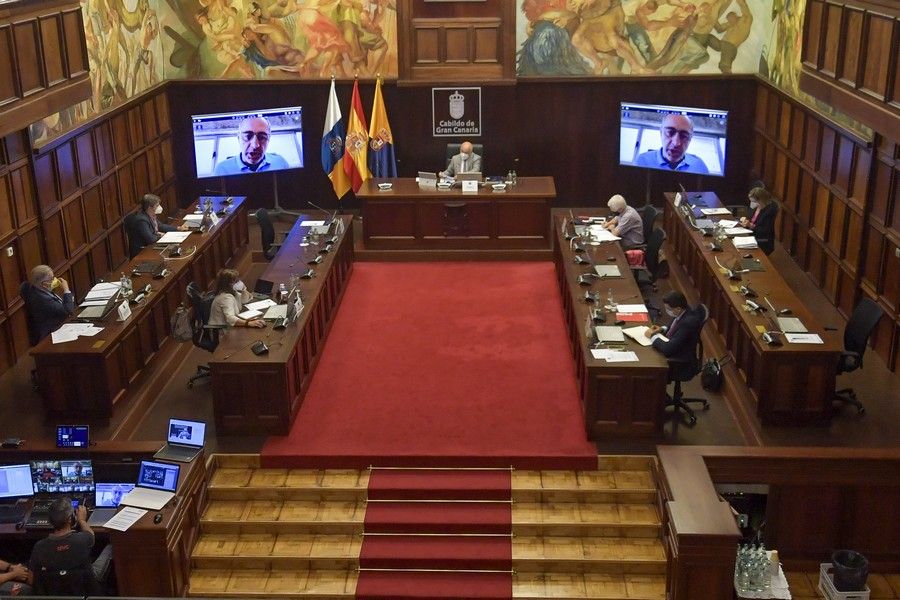 Pleno del Cabildo grancanario (05/07/2021)