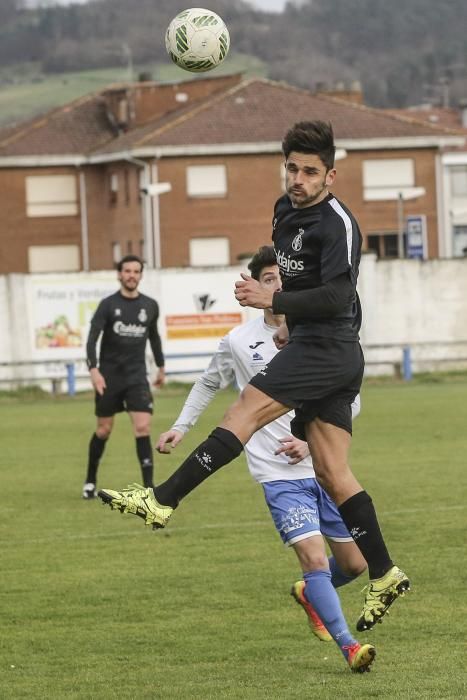 El partido entre el Mosconia y el Real Avilés, en imágenes