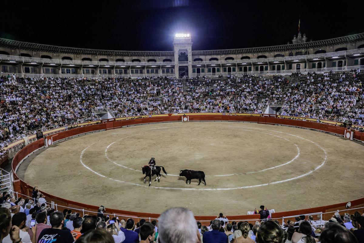 La corrida de toros celebrada el 30 de julio en el Coliseo de Palma.
