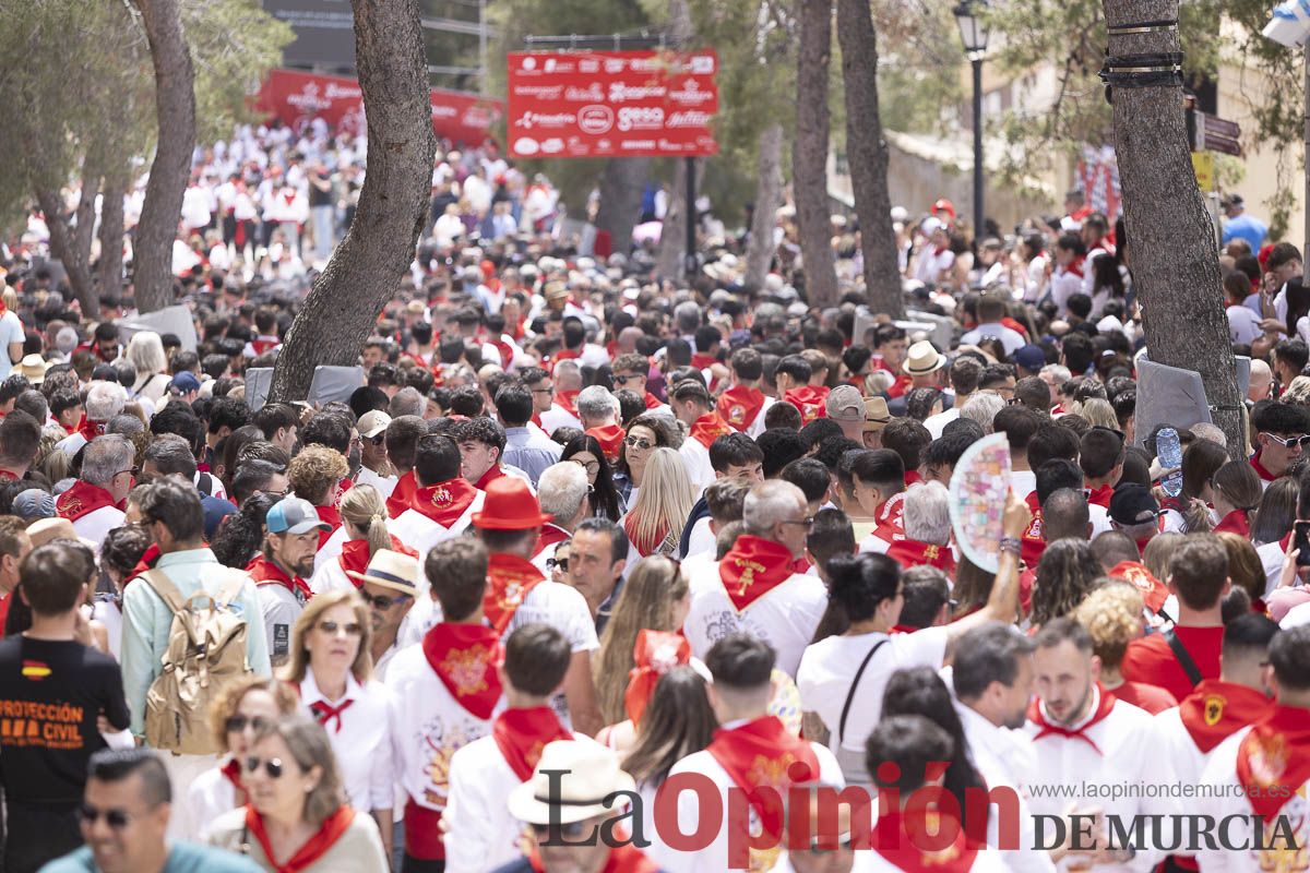 Así se ha vivido la carrera de Los Caballos del Vino en Caravaca