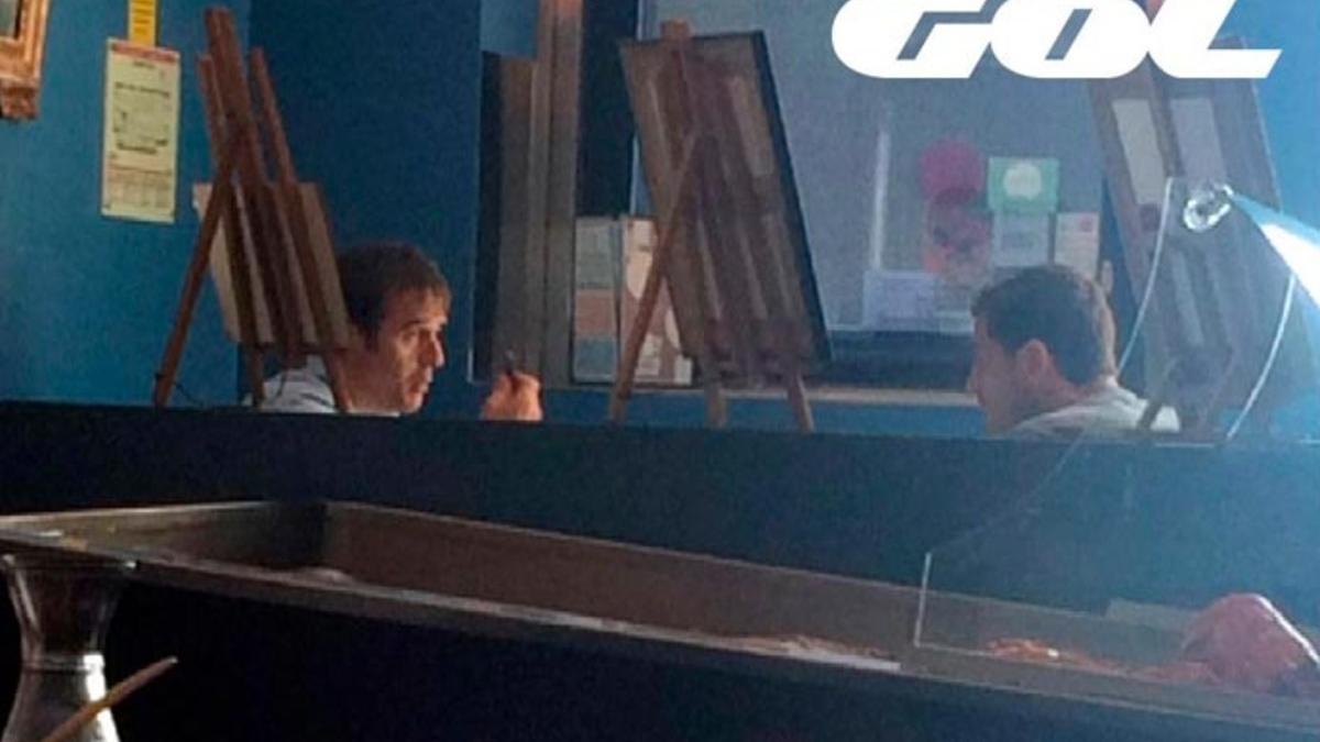 Lopetegui y Casillas se reunieron en Oporto