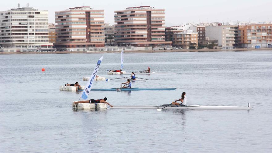 Técnica y concentración eran claves en esta regata