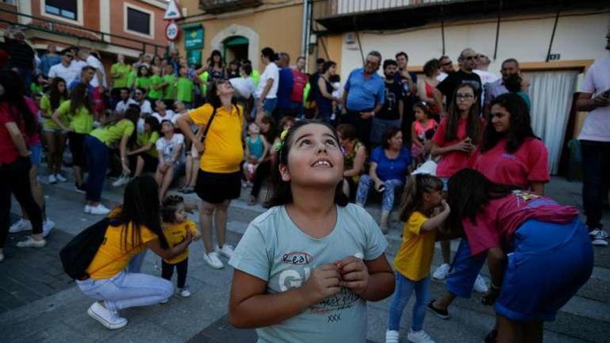 Un instante del inicio de la celebración.