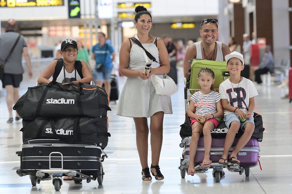 Llegadas y salidas de vacaciones en Gran Canaria