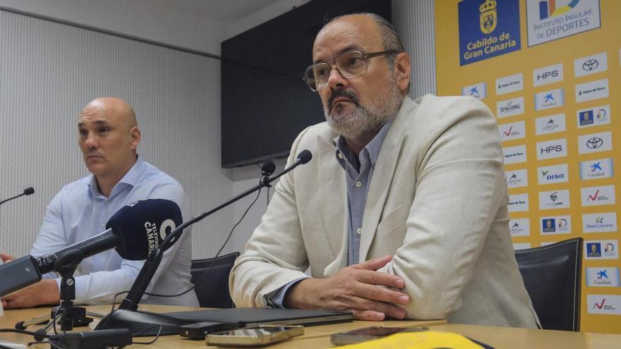 Presentación de Francesc Solana como nuevo director deportivo del Club Baloncesto Gran Canaria