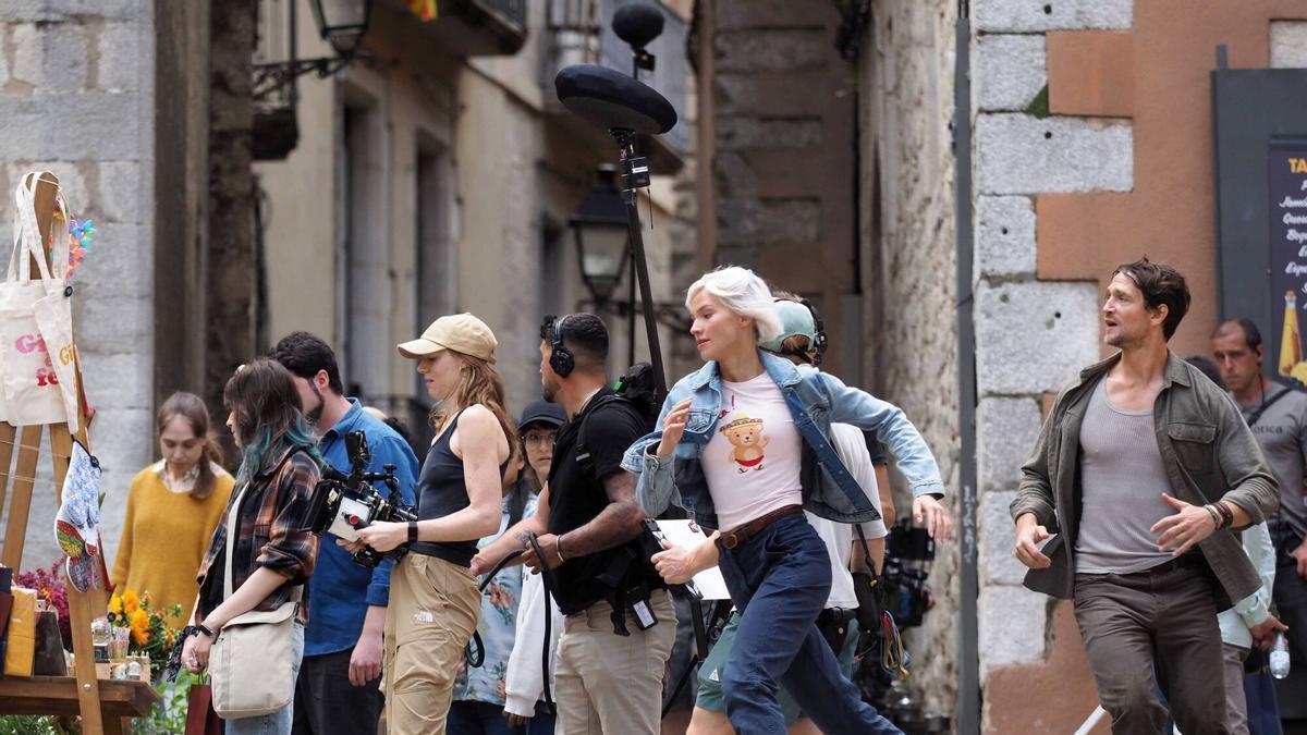 La serie de "Tomb Raider" de Amazon Prime Video inicia su rodaje en Girona con gran expectación
