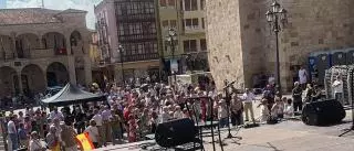 El PSOE apunta a la "extrema derecha" por "auspiciar" el conflicto de la Plaza Mayor de Zamora