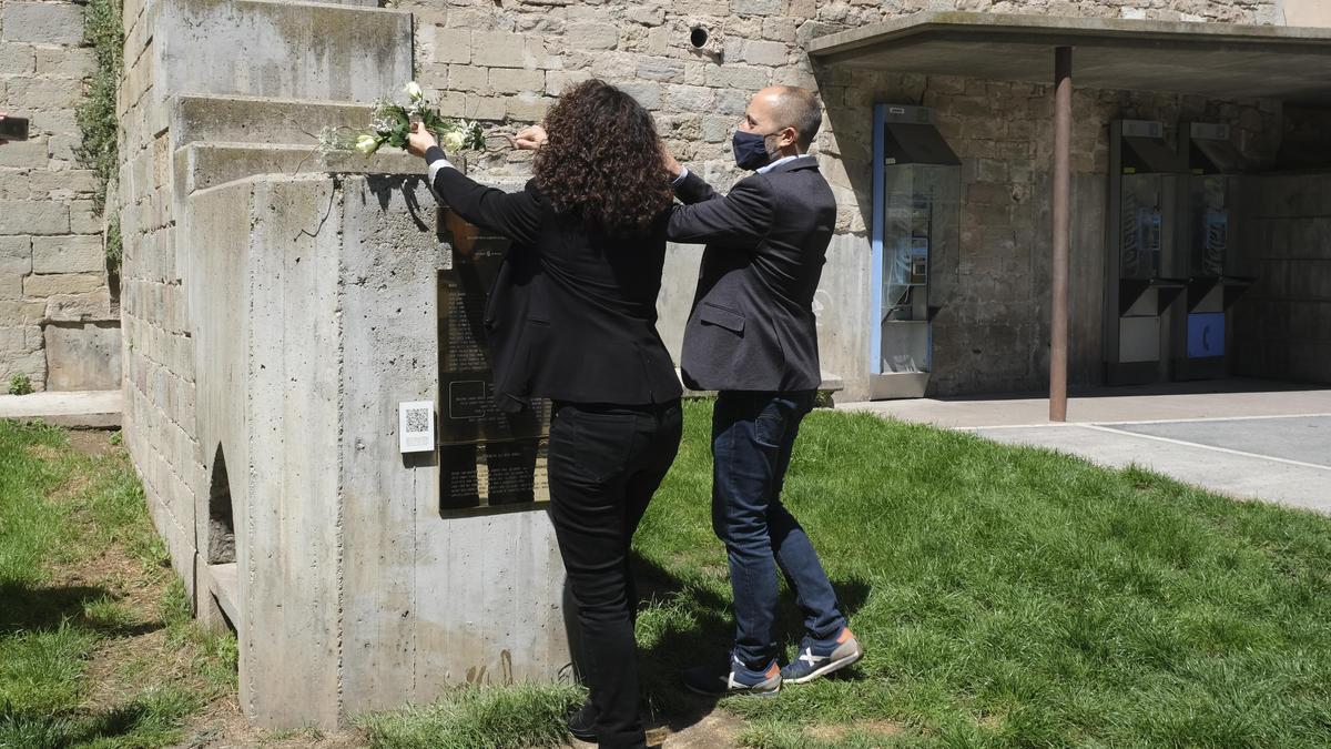 Homenatge a quatre manresans deportats als camps de concentració nazis