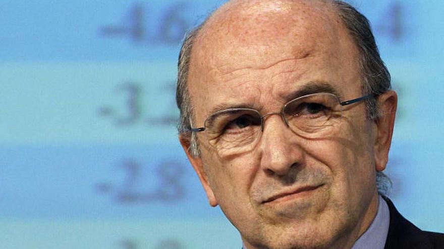 Joaquín Almunia, comisario europeo de Asuntos Económicos y Monetarios de la Unión Europea.