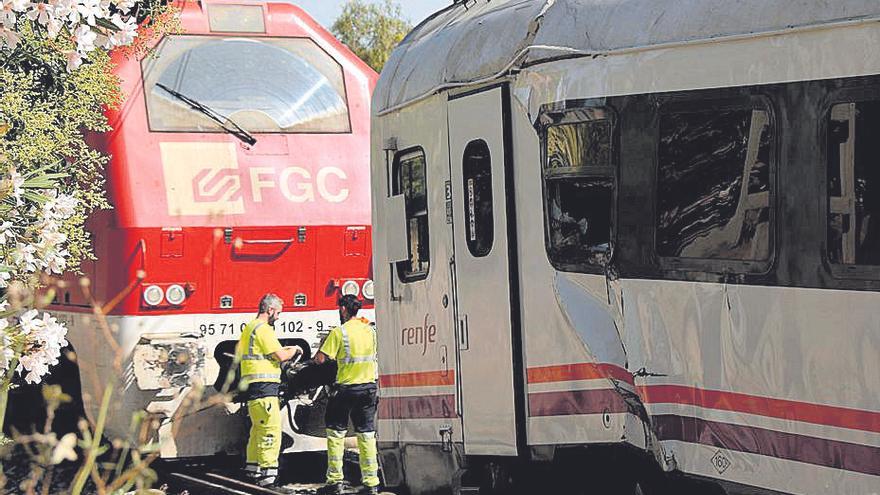 La lupa sobre els frens del tren