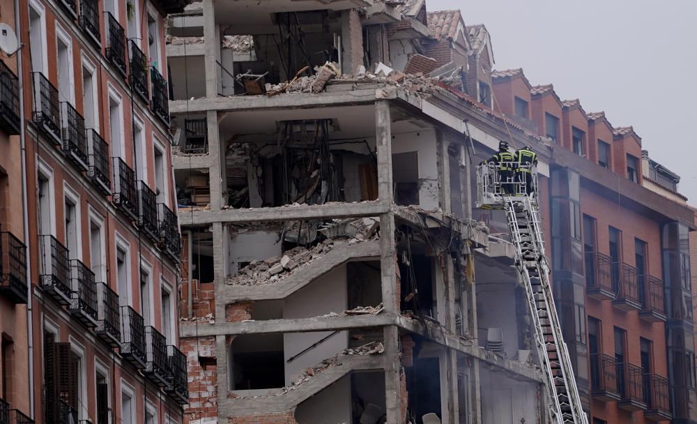 Violenta explosión en Puerta de Toledo.