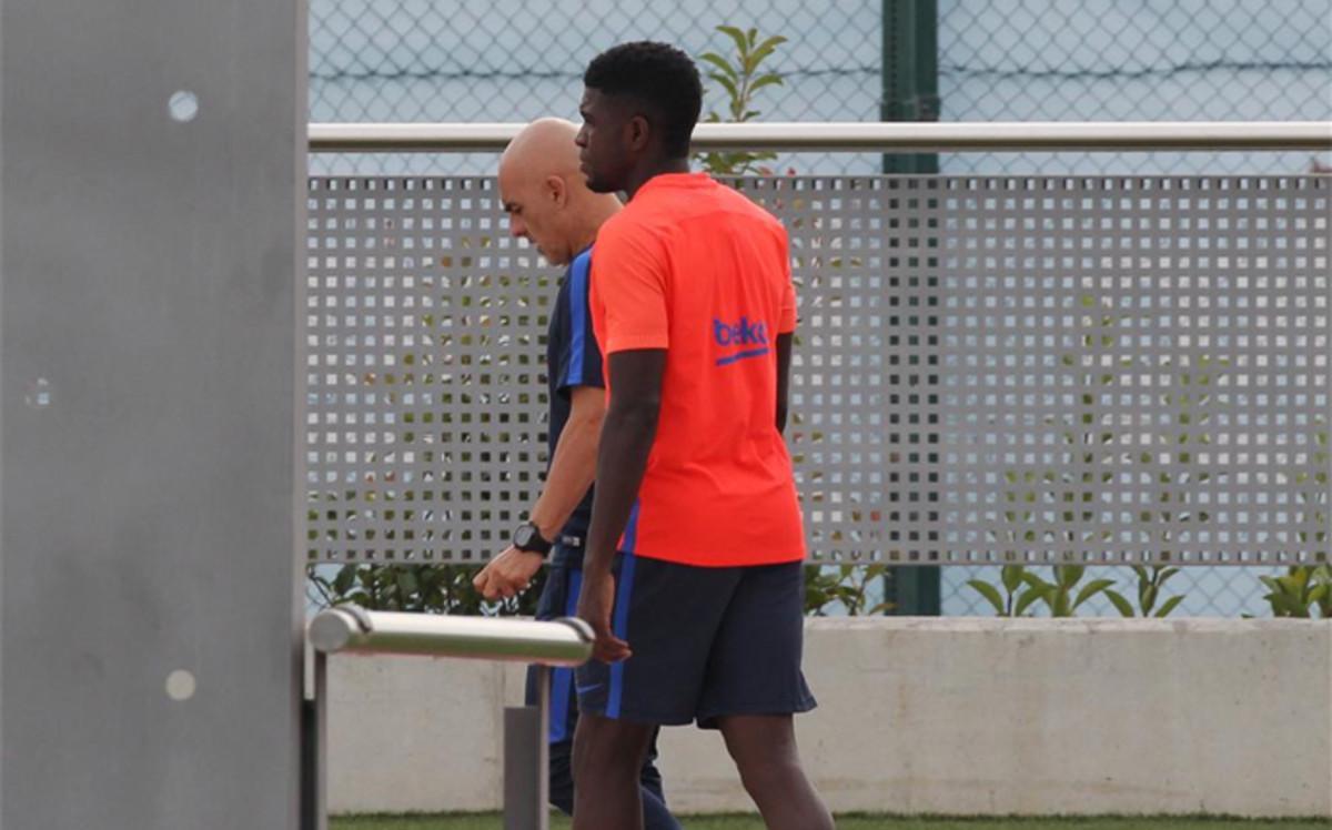 Umtiti se perderá los próximos cuatro partidos del FC Barcelona por lesión
