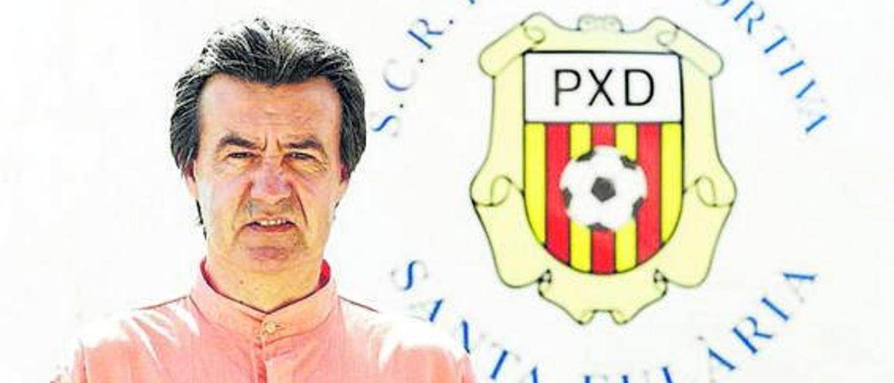 Juan Marí ‘Dalias’, presidente de la Peña Deportiva de Santa Eulalia. | VICENT MARÍ