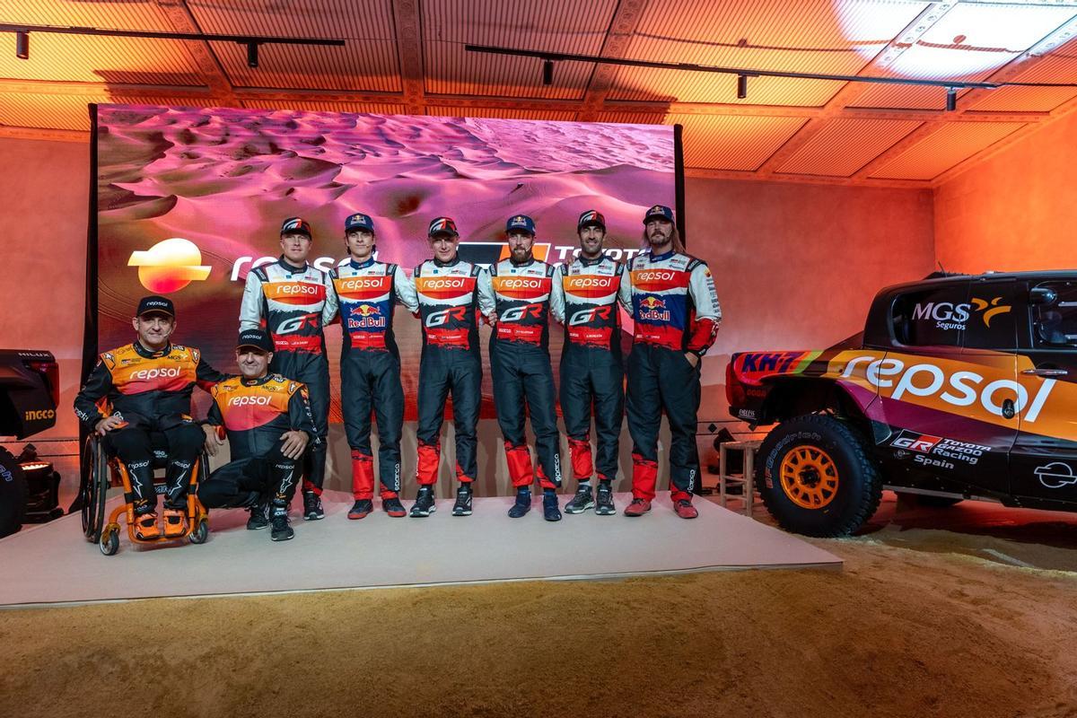 Presentación del equipo Repsol