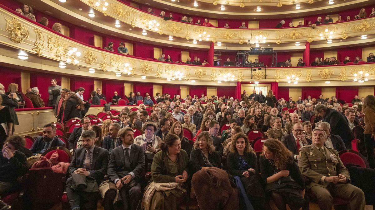 Imagen de archivo de una gala de los Premis Ciutat de Palma