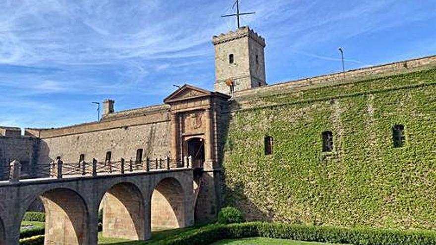 El castell de Montjuïc de Barcelona, en una imatge d&#039;arxiu.