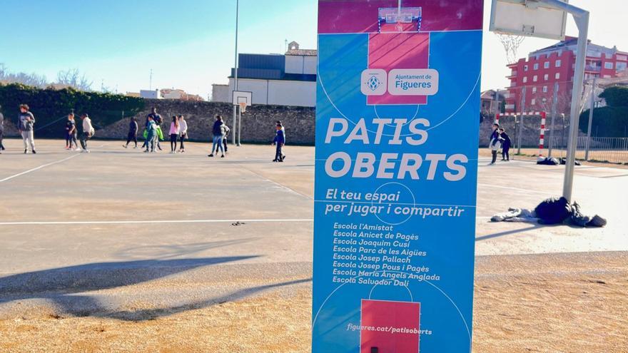 Figueres obre els patis de vuit escoles fora de l&#039;horari escolar per convertir-los en punts de lleure