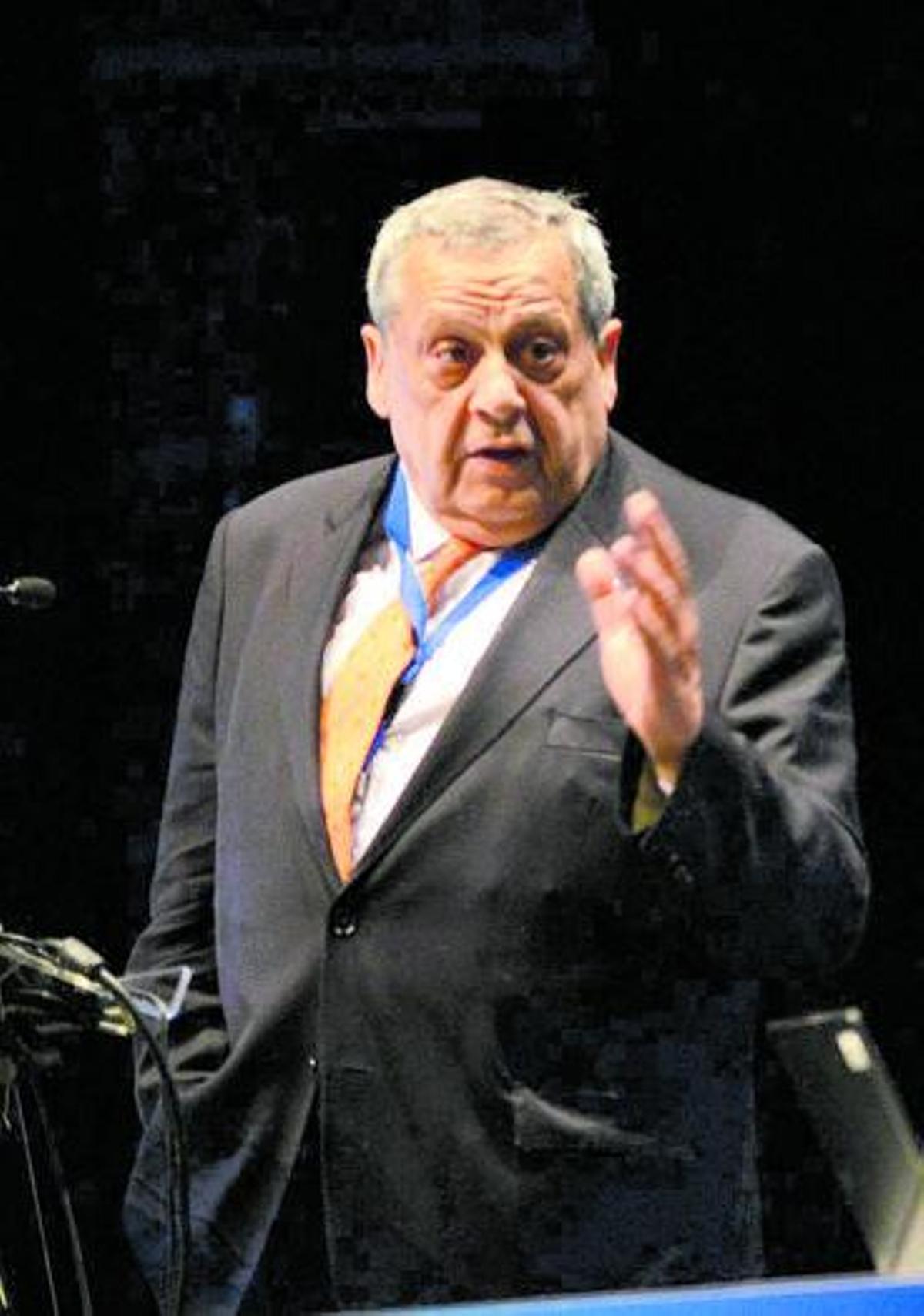 Roque Gistau ahora es presidente de honor de la asociación estatal AEAS. | EL PERIÓDICO