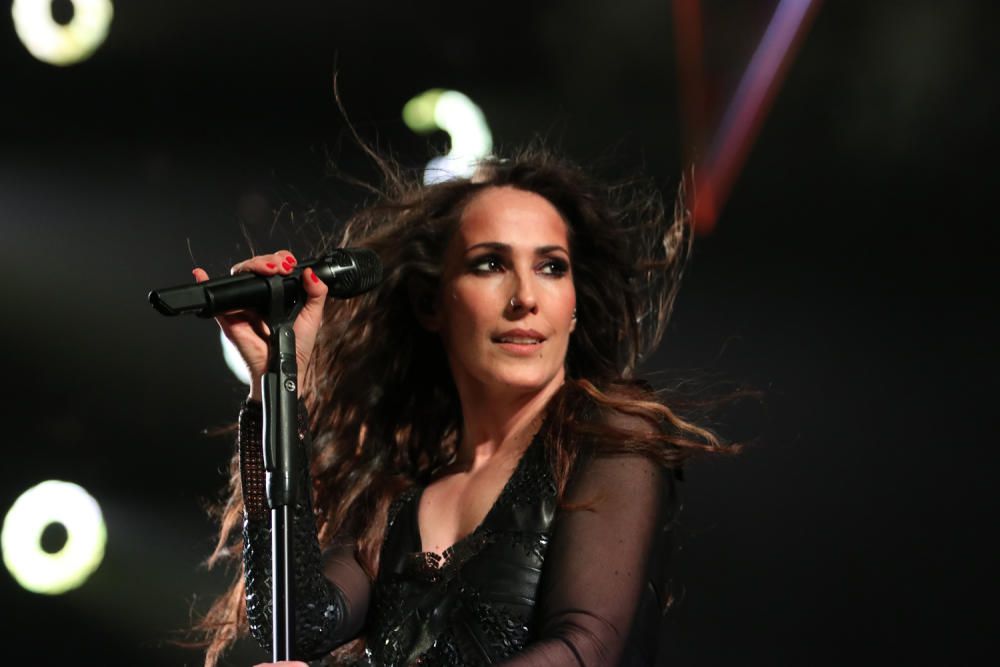 Malú inicia su gira Oxígeno en Málaga