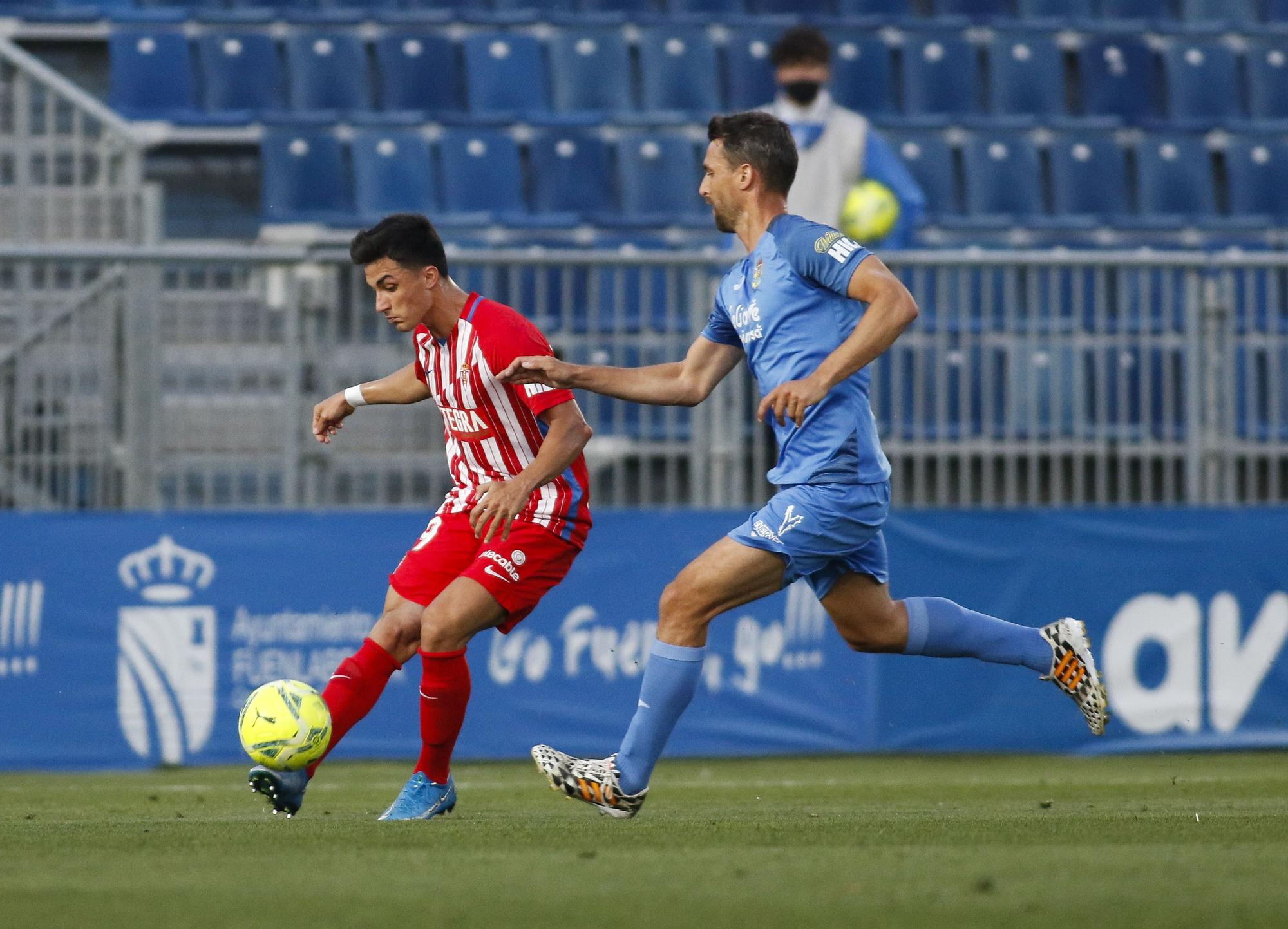 Las mejores imágenes del Fuenlabrada-Sporting