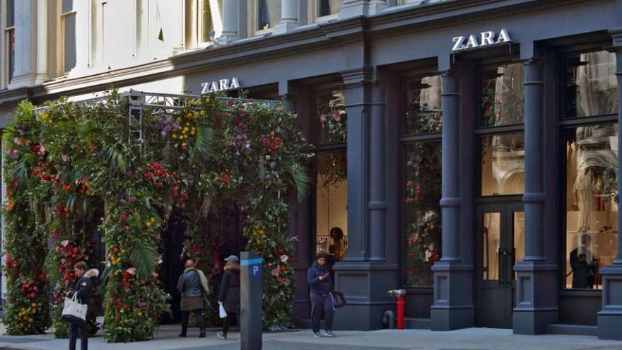 Una de las últimas tiendas que Zara abrió en Nueva York, en el barrio del Soho, en marzo pasado.