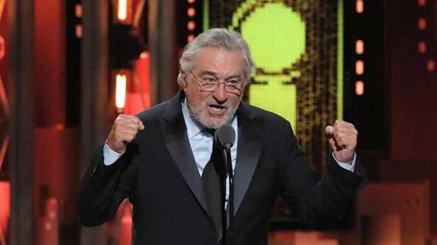 Robert De Niro en los Premios Tony.