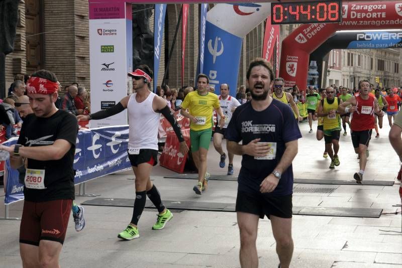 Fotogalería del IX Maratón de Zaragoza