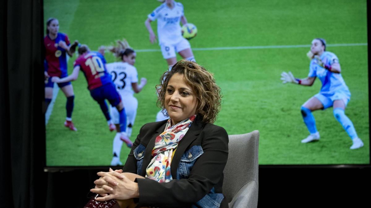 Beatriz Álvarez, presidenta de la Liga F, sobre el error arbitral del clásico: "No es algo del partido de ayer"