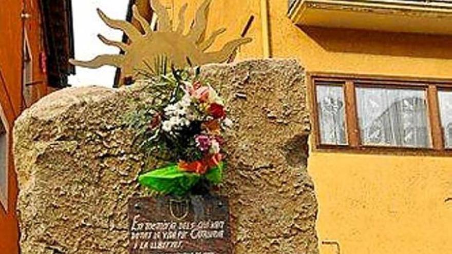 L&#039;entrega floral a Puigcerdà