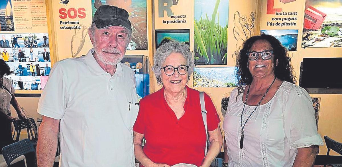 Joan Alemany, Rosa Flos y Xisca Mas.